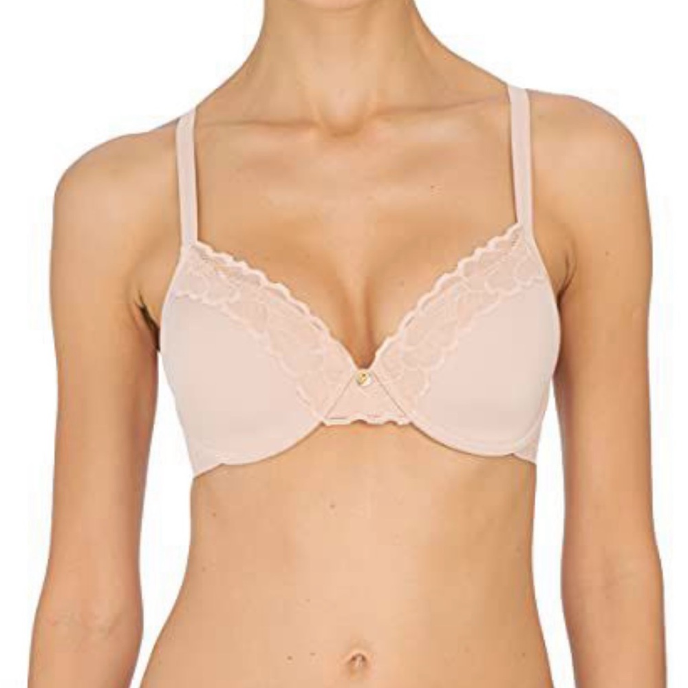 New  NATORI 7313219 Tulle Refined Contour Underwire Bra size 36DDD